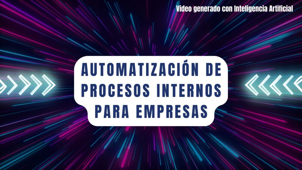 Automatización de procesos internos para empresas en Alicante