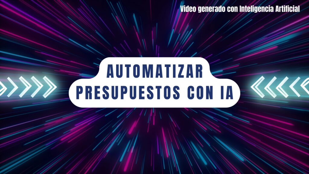 Automatizar presupuestos con IA en Alicante